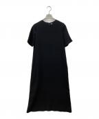 green label relaxingグリーンレーベルリラクシング）の古着「S/Sワンピース」｜ブラック