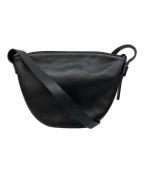 Bucket Baggageバケットバゲージ）の古着「orange piece shoulder /オレンジピースショルダーバッグ」｜ブラック