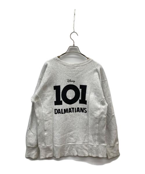 Champion REVERSE WEAVE（チャンピオン リバース ウィーブ）Champion REVERSE WEAVE (チャンピオン リバース ウィーブ) DISNEY (ディズニ―) クルーネックスウェット グレー サイズ:XLの古着・服飾アイテム