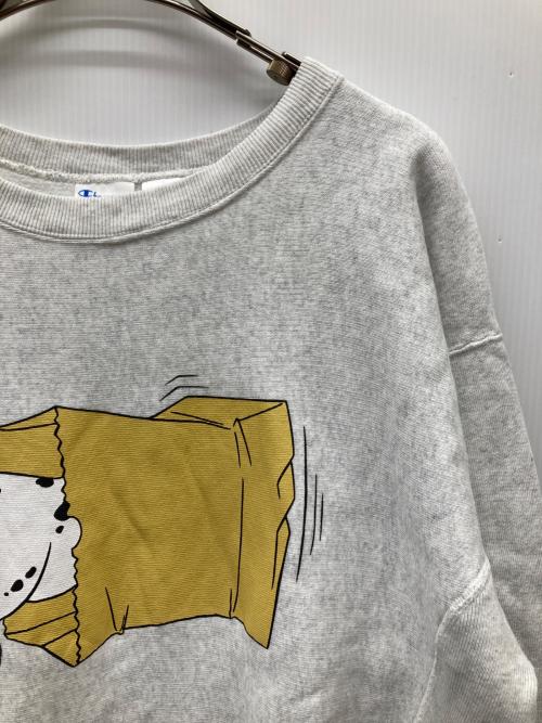 Champion REVERSE WEAVE（チャンピオン リバース ウィーブ）Champion REVERSE WEAVE (チャンピオン リバース ウィーブ) DISNEY (ディズニ―) クルーネックスウェット グレー サイズ:XLの古着・服飾アイテム