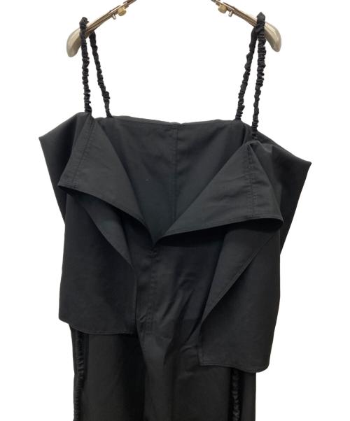 YOHJI YAMAMOTO（ヨウジヤマモト）YOHJI YAMAMOTO (ヨウジヤマモト) オールインワン ブラック サイズ:1の古着・服飾アイテム