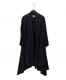 ISSEY MIYAKE FETE（イッセイミヤケフェット）の古着「マキシロングカーディガン」｜ブラック