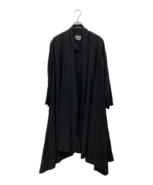ISSEY MIYAKE FETE（イッセイミヤケフェット）ISSEY MIYAKE FETE (イッセイミヤケフェット) マキシロングカーディガン ブラック サイズ:2の古着・服飾アイテム