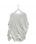 COMME des GARCONS (コムデギャルソン) ノースリーブフリルカットソー ホワイト サイズ:S：7000円
