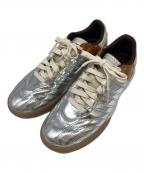 adidas×WALES BONNERアディダス×ウェールズボナー）の古着「MN Samba Metallic」｜ブラウン×シルバー