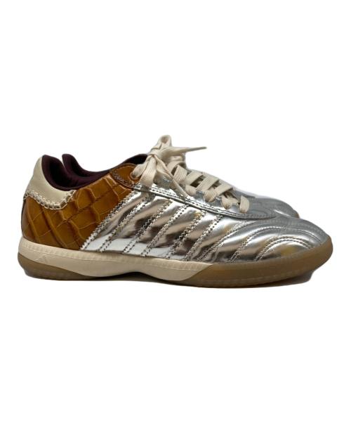 adidas（アディダス）adidas (アディダス) WALES BONNER (ウェールズボナー) MN Samba Metallic ブラウン×シルバー サイズ:25.5の古着・服飾アイテム