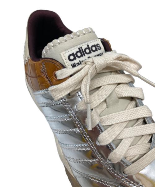 adidas（アディダス）adidas (アディダス) WALES BONNER (ウェールズボナー) MN Samba Metallic ブラウン×シルバー サイズ:25.5の古着・服飾アイテム