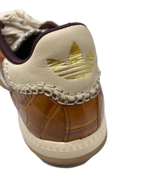adidas（アディダス）adidas (アディダス) WALES BONNER (ウェールズボナー) MN Samba Metallic ブラウン×シルバー サイズ:25.5の古着・服飾アイテム