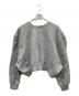 AMOMMA (アモマ) puff sleeve sweat グレー サイズ:-：7000円