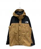 THE NORTH FACEザ ノース フェイス）の古着「Mountain Light Jacket」｜ブラック×ベージュ