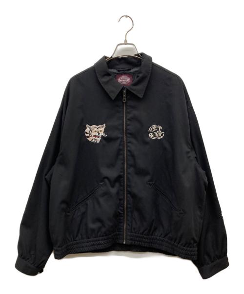 TOWN CRAFT（タウンクラフト）TOWN CRAFT (タウンクラフト) MACHIMINGEI SOUVENIR JACKE ブラック サイズ:Lの古着・服飾アイテム