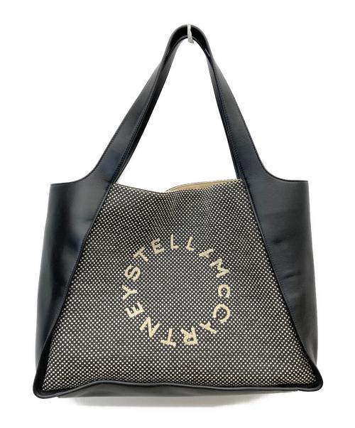 STELLA McCARTNEY（ステラマッカートニー）STELLA McCARTNEY (ステラマッカートニー) サークルロゴトートバッグ ブラック サイズ:-の古着・服飾アイテム