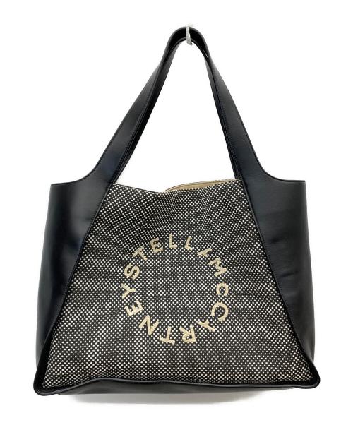 STELLA McCARTNEY（ステラマッカートニー）STELLA McCARTNEY (ステラマッカートニー) サークルロゴトートバッグ ブラック サイズ:-の古着・服飾アイテム