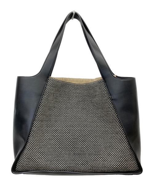 STELLA McCARTNEY（ステラマッカートニー）STELLA McCARTNEY (ステラマッカートニー) サークルロゴトートバッグ ブラック サイズ:-の古着・服飾アイテム