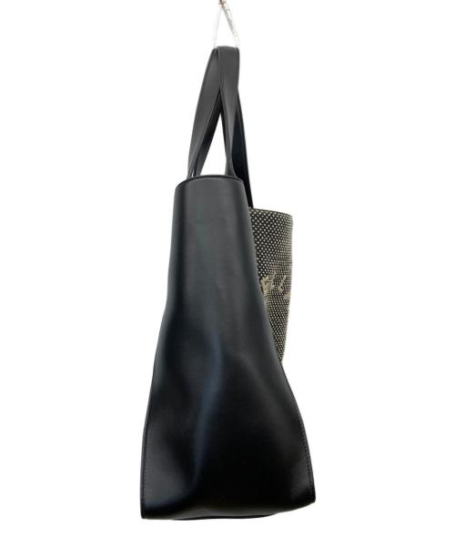 STELLA McCARTNEY（ステラマッカートニー）STELLA McCARTNEY (ステラマッカートニー) サークルロゴトートバッグ ブラック サイズ:-の古着・服飾アイテム