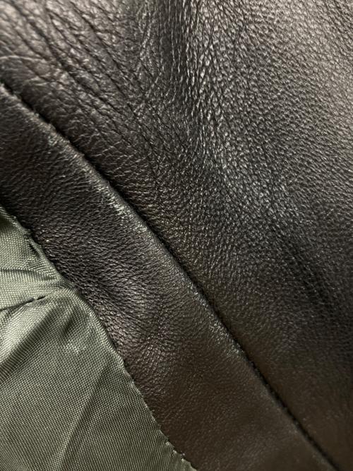 EMPORIO ARMANI（エンポリオ アルマーニ）EMPORIO ARMANI (エンポリオ アルマーニ) ベロアテーラードジャケット オリーブ サイズ:40の古着・服飾アイテム
