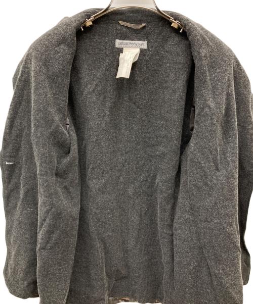 EMPORIO ARMANI（エンポリオ アルマーニ）EMPORIO ARMANI (エンポリオ アルマーニ) 総柄ジャケット グレー サイズ:38の古着・服飾アイテム