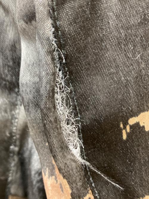 EMPORIO ARMANI（エンポリオ アルマーニ）EMPORIO ARMANI (エンポリオ アルマーニ) 総柄ジャケット グレー サイズ:38の古着・服飾アイテム