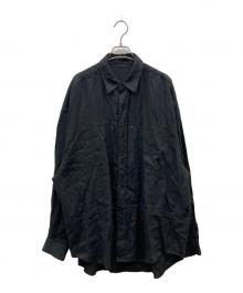 Koti（コティ）の古着「リネンシャツ」｜ブラック