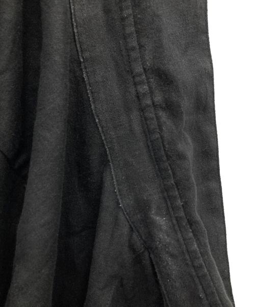 Koti（コティ）KOTI (コティ) リネンシャツ ブラック サイズ:Lの古着・服飾アイテム