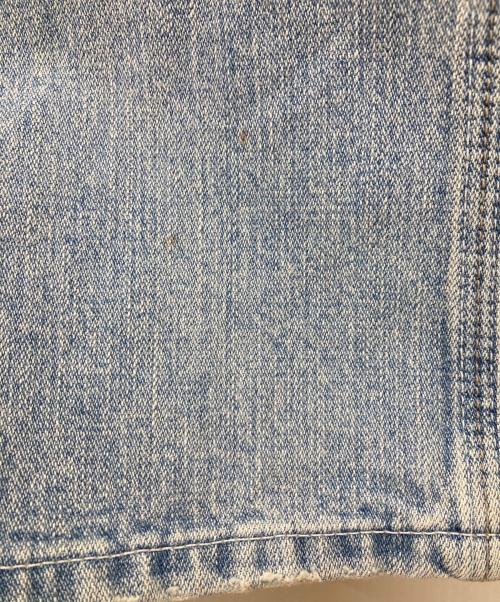 Wrangler（ラングラー）Wrangler (ラングラー) N.HOOLYWOOD (エヌ ハリウッド) graffiti/paint flare denim pants スカイブルー サイズ:Mの古着・服飾アイテム