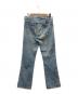 Wrangler (ラングラー) N.HOOLYWOOD (エヌ ハリウッド) graffiti/paint flare denim pants スカイブルー サイズ:M：8000円