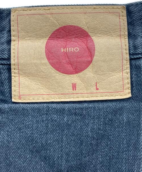 HIRO（ヒロ）HIRO (ヒロ) 袴デニムショートパンツ ブラック サイズ:Mの古着・服飾アイテム