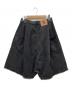 HIRO (ヒロ) 袴デニムショートパンツ ブラック サイズ:M：12000円