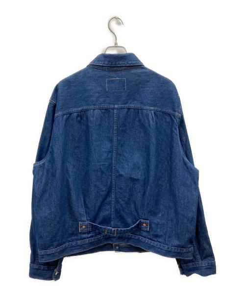 LEVI'S PReMIUM（リーバイス プレミアム）LEVI'S PReMIUM (リーバイス プレミアム) PLEATED TRUCKER JACKET ネイビー サイズ:Lの古着・服飾アイテム