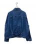 LEVI'S PReMIUM (リーバイス プレミアム) PLEATED TRUCKER JACKET ネイビー サイズ:L：9000円