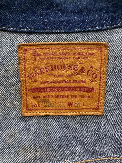 WAREHOUSE（ウエアハウス）WAREHOUSE (ウエアハウス) 2001XX 13.5oz デニムジャケット インディゴ サイズ:SIZE 46の古着・服飾アイテム