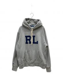 POLO RALPH LAUREN（ポロ・ラルフローレン）の古着「プルオーバーパーカー」｜グレー