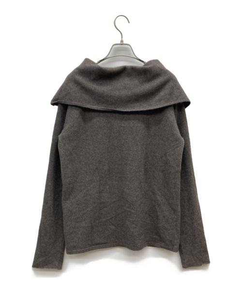 EVERYDAY I LIKE.（エヴリデイ アイ ライク）EVERYDAY I LIKE. (エヴリデイ アイ ライク) Fluffy Off Shoulder Knit ブラウン サイズ:SIZE Freeの古着・服飾アイテム