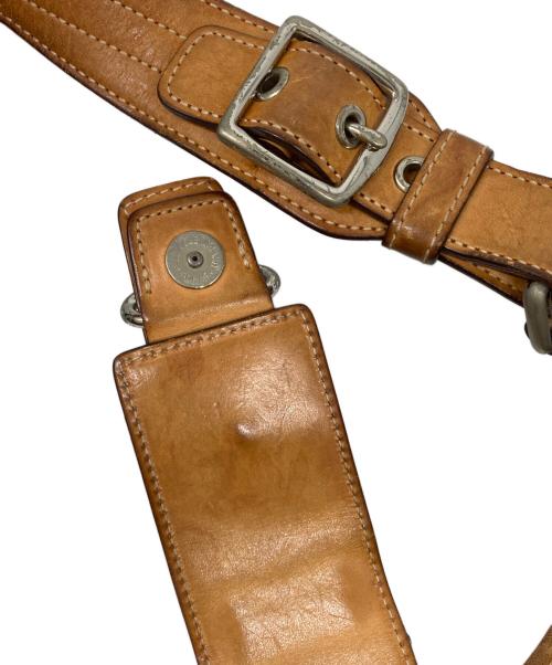 COACH（コーチ）COACH (コーチ) シグネチャーワンショルダーバッグ ブラウンの古着・服飾アイテム