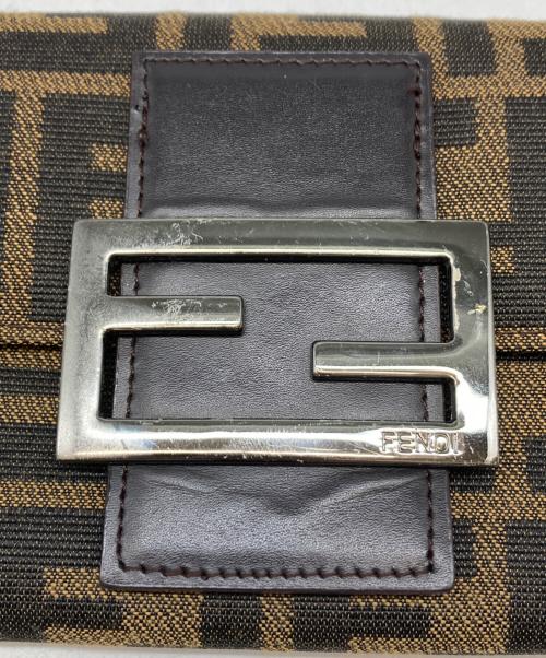 FENDI（フェンディ）FENDI (フェンディ) 長財布 ブラウンの古着・服飾アイテム