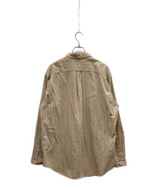 RALPH LAUREN（ラルフローレン）RALPH LAUREN (ラルフローレン) AFTON プルオーバーボタンダウンシャツ ベージュ サイズ:Lの古着・服飾アイテム