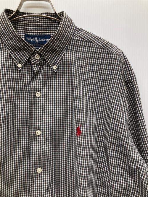 RALPH LAUREN（ラルフローレン）RALPH LAUREN (ラルフローレン) MARLOWE ホワイト×ブラック サイズ:Lの古着・服飾アイテム