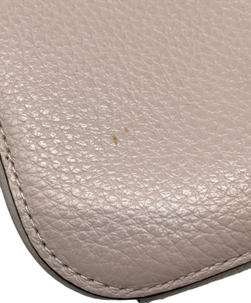 COACH（コーチ）COACH (コーチ) レザーショルダーバッグ ピンクの古着・服飾アイテム