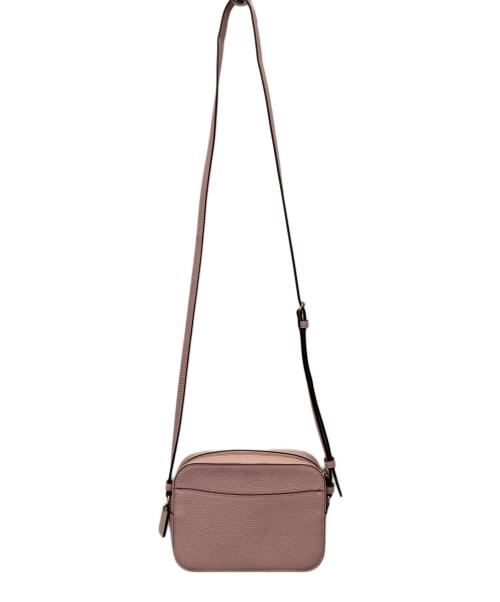 COACH（コーチ）COACH (コーチ) レザーショルダーバッグ ピンクの古着・服飾アイテム