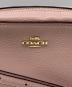 COACH (コーチ) レザーショルダーバッグ ピンク：6000円