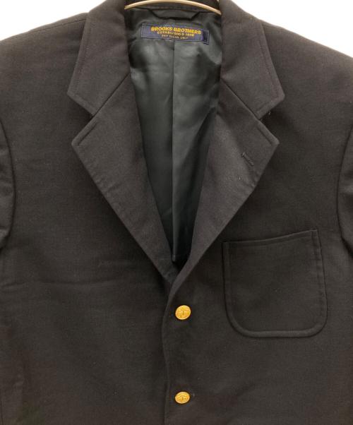 BROOKS BROTHERS（ブルックスブラザーズ）BROOKS BROTHERS (ブルックスブラザーズ) 紺ブレ 金釦ウールテーラードジャケット ネイビー サイズ:YA7の古着・服飾アイテム