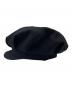 Y's (ワイズ) 23SS WOOL GABARDINE CASQUETTE ブラック：15000円