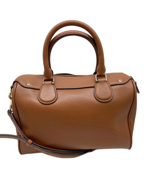 COACH（コーチ）COACH (コーチ) 2WAYミニボストンバッグ ブラウンの古着・服飾アイテム