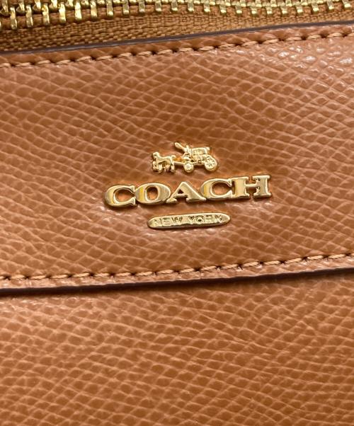 COACH（コーチ）COACH (コーチ) 2WAYミニボストンバッグ ブラウンの古着・服飾アイテム