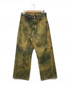 HOPEホープ）の古着「Criss Jeans」｜イエロ-×インディゴ
