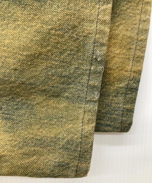 HOPE（ホープ）HOPE (ホープ) Criss Jeans イエロ-×インディゴ サイズ:29の古着・服飾アイテム