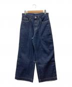 SUBLATIONSサブレーションズ）の古着「WIDE SEAM DENIM BAGGY PANTS」｜インディゴ