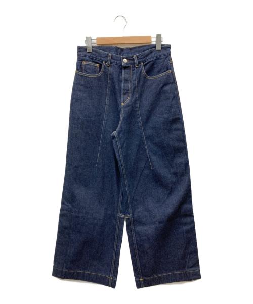 SUBLATIONS（サブレーションズ）SUBLATIONS (サブレーションズ) WIDE SEAM DENIM BAGGY PANTS インディゴの古着・服飾アイテム
