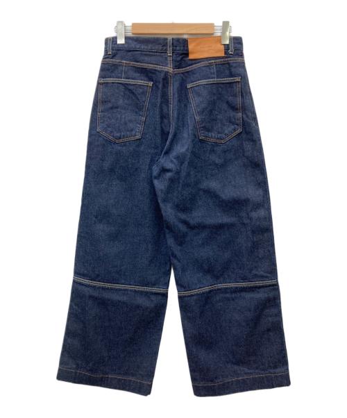 SUBLATIONS（サブレーションズ）SUBLATIONS (サブレーションズ) WIDE SEAM DENIM BAGGY PANTS インディゴの古着・服飾アイテム