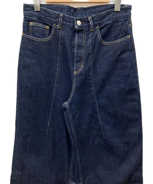 SUBLATIONS（サブレーションズ）SUBLATIONS (サブレーションズ) WIDE SEAM DENIM BAGGY PANTS インディゴの古着・服飾アイテム